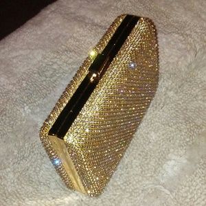 Rimestone Gold clutch
